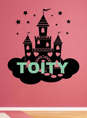 梦幻城堡贴画FairytaleTown
