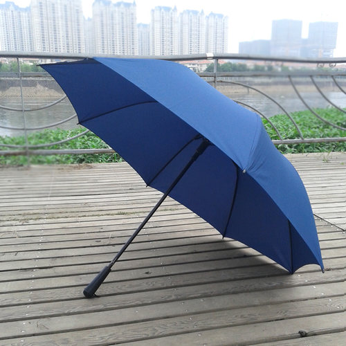 新款8K双骨双碰纤维骨超大号高尔夫伞 加粗晴雨伞 可定做广告伞 - 图0