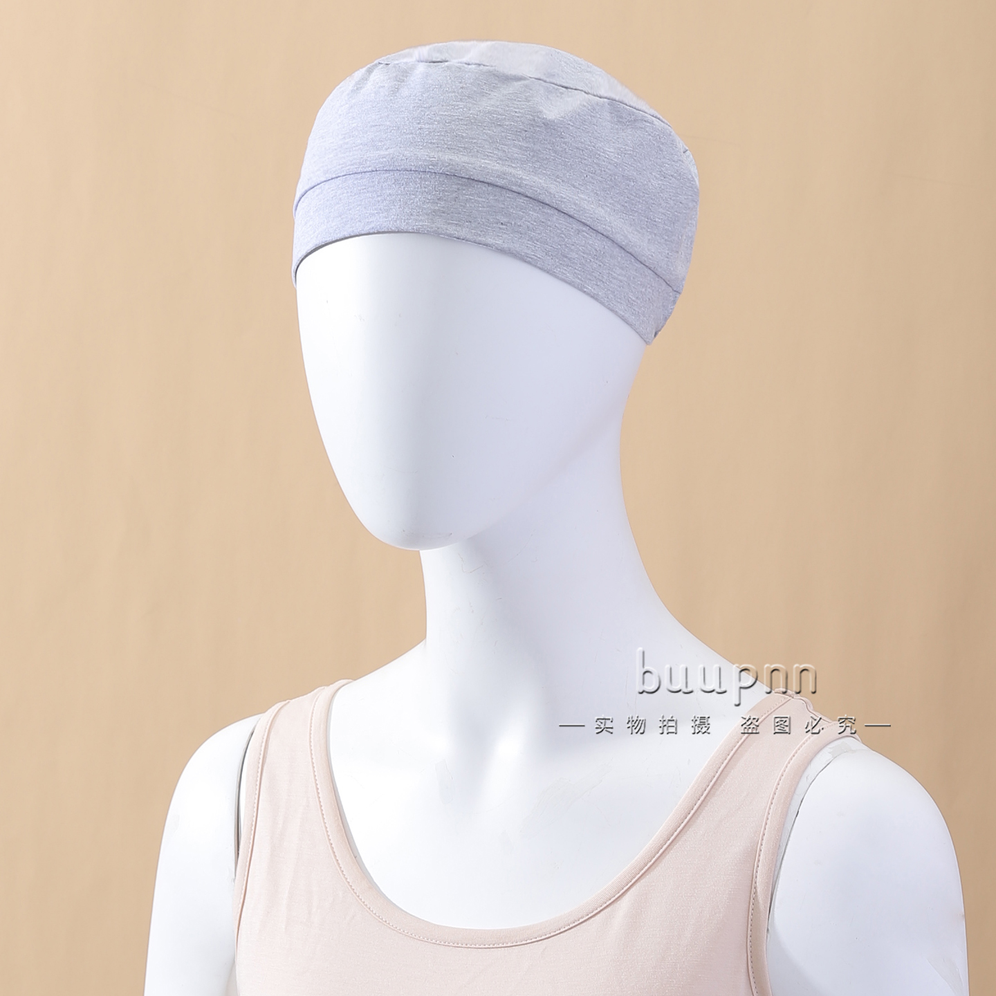 老年人帽子女夏季空调防风单层薄款老奶奶包头布帽 - 图0