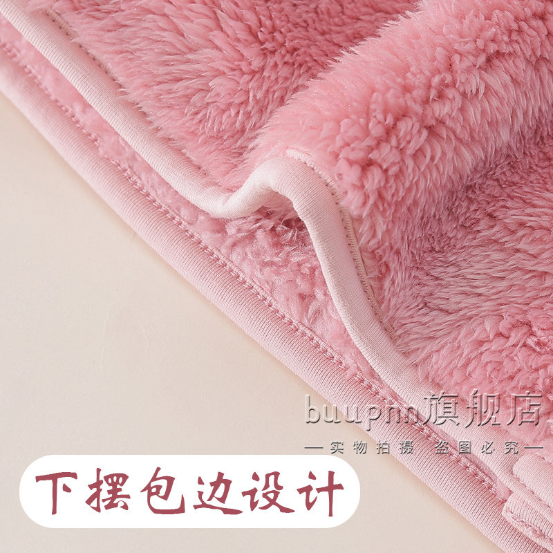 加绒保暖无袖背心女冬珊瑚绒单排扣可外穿无领马甲,淘宝优惠券,粉丝福利购,淘宝优惠卷