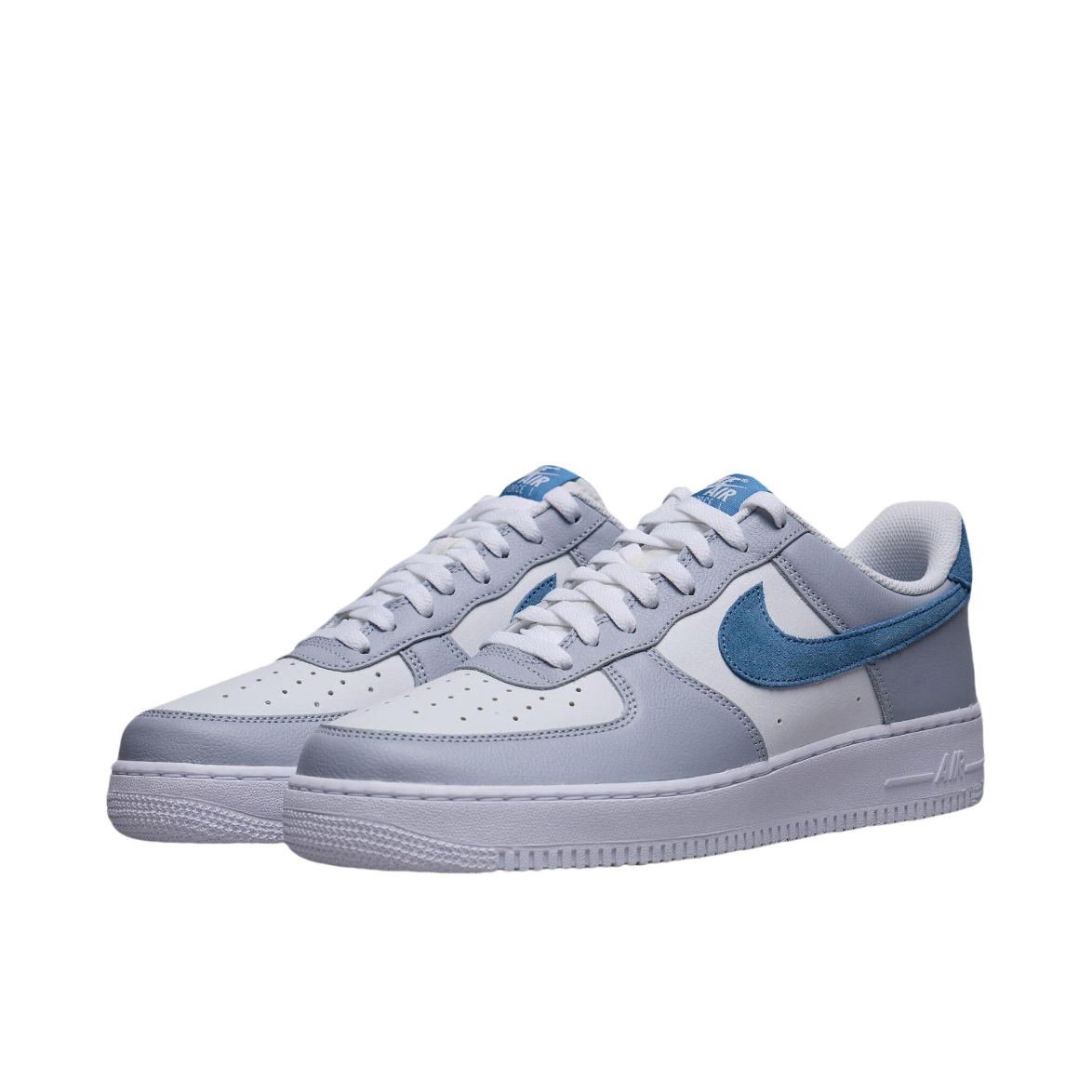狐狸体育 耐克Nike Air Force 1 灰蓝舒适百搭低帮板鞋HV1795-141,淘宝优惠券,粉丝福利购,淘宝优惠卷