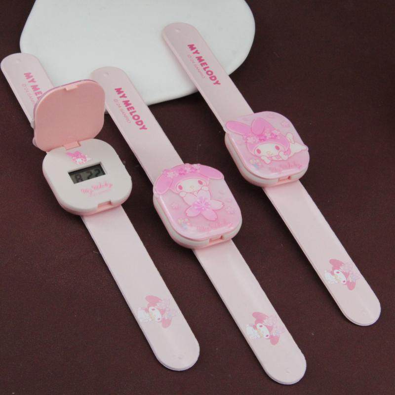 三丽鸥樱花美乐蒂小女孩啪啪圈儿童手表可爱卡通公主拍拍圈手环镯,淘宝优惠券,粉丝福利购,淘宝优惠卷