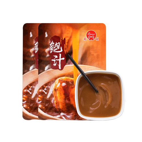 晨曦鲍鱼调味汁158*5袋小包装常温鲍汁商用版鲍即热捞饭汁 - 图0