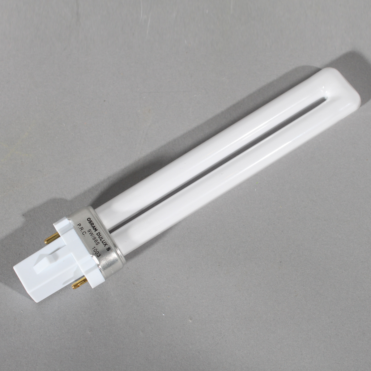 OSRAM 欧司朗DULUX S5w 7W 9W 11WG23两针插拔管荧光灯H型灯管h管 - 图1