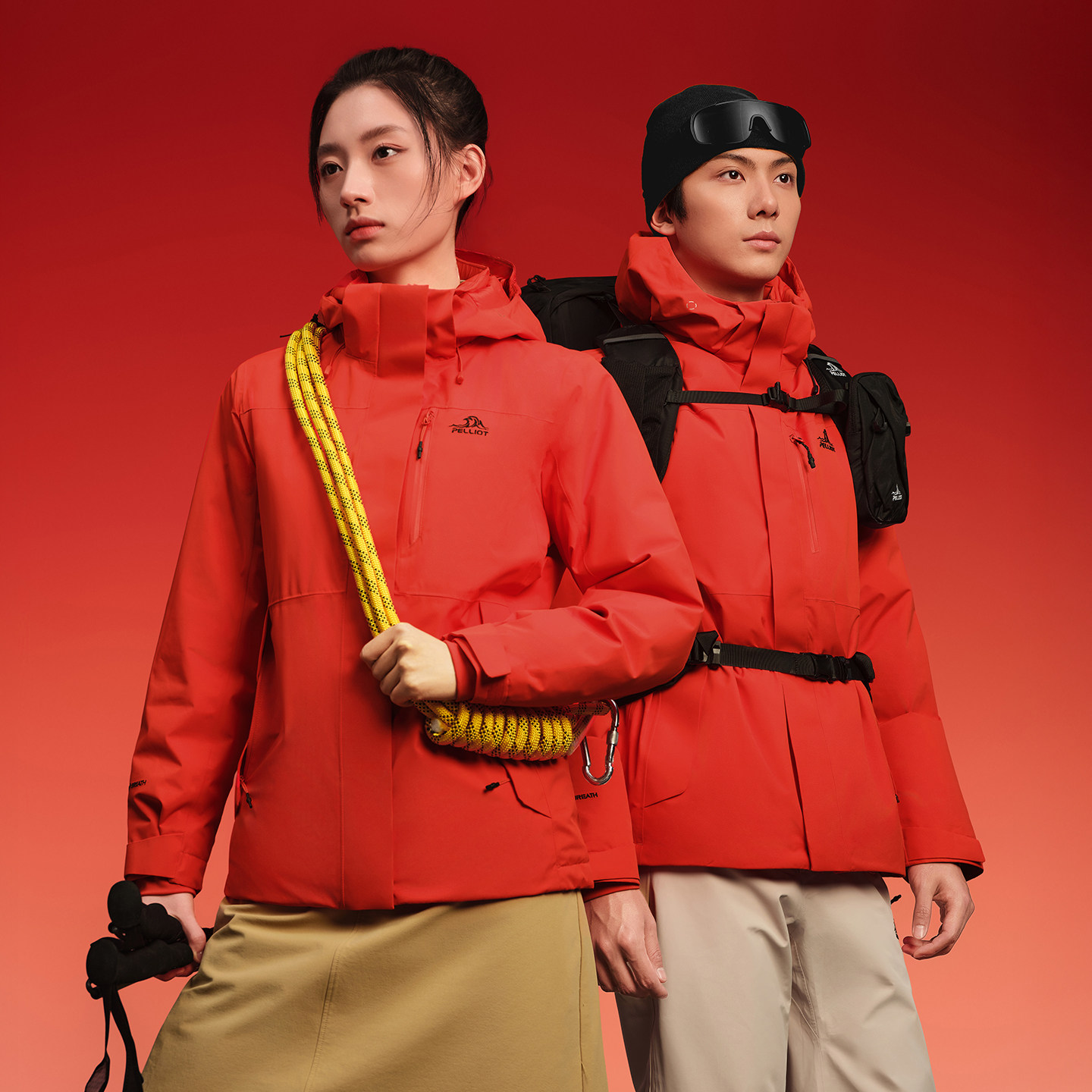 【马年限定】伯希和山野鹅绒冲锋衣女新年款户外防风保暖羽绒服男,淘宝优惠券,粉丝福利购,淘宝优惠卷