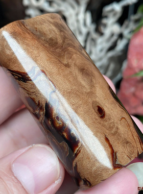 海神柳男女血柳吊坠手把件