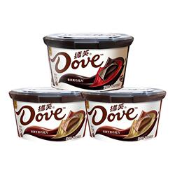 德芙.纯巧克力112gx2碗装