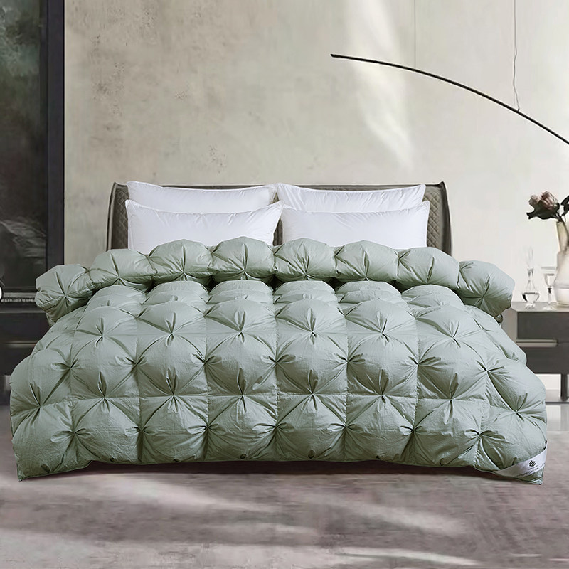 民光波兰进口鹅绒被全棉120支贡缎95%鹅绒被羽绒被子冬被,淘宝优惠券,粉丝福利购,淘宝优惠卷