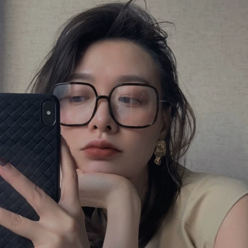 Прозрачные брендовые квадратные очки, по фигуре