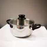 Ikea Homevic Poicking 5 -Piece Seep Souper Plickers из нержавеющей стали с крышкой для горшки, кухня для приготовления пищи для приготовления пищи для приготовления пищи для приготовления