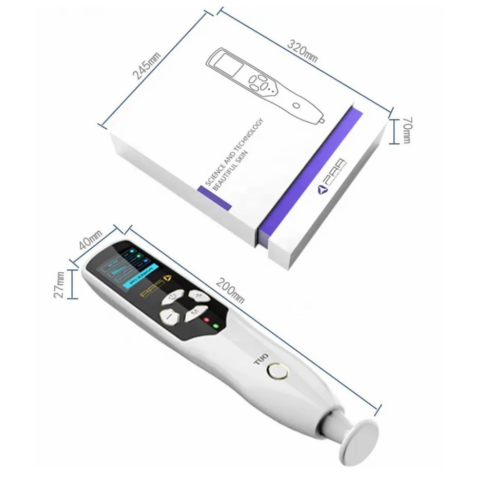 Ozone Fibroblast Plasma Pen 2 in 1 Wart Freckle Removal Fibr-图2