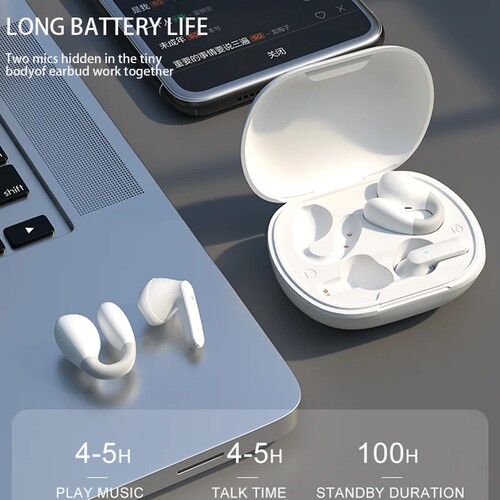 TWS Wireless Headphones Couple Noise Canceling Earbuds Bluet - 图0