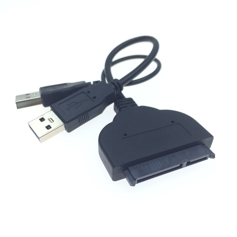 SATA转usb3.0供电线usb2.0固态硬盘数据线2.5/3.5外置硬盘线易驱1 - 图0