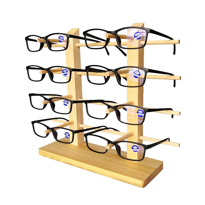 实木眼镜展示架陈列眼镜店道具装饰太阳镜墨镜支架眼镜架子多层 - 图3