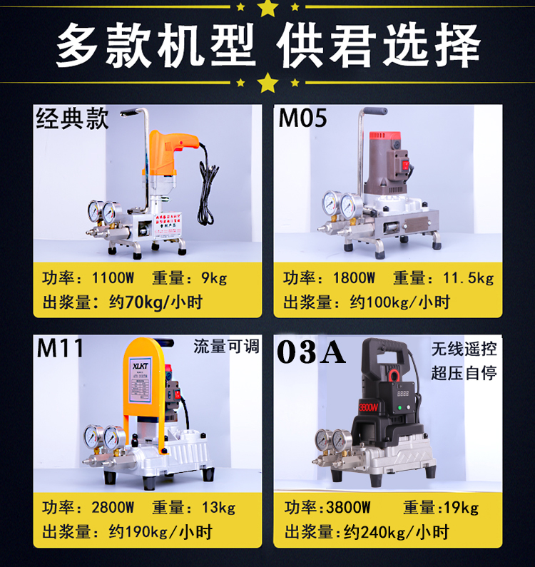 水固化高压注浆机免砸砖防水补漏机双液ab料灌注机丙烯酸盐灌浆机-图2