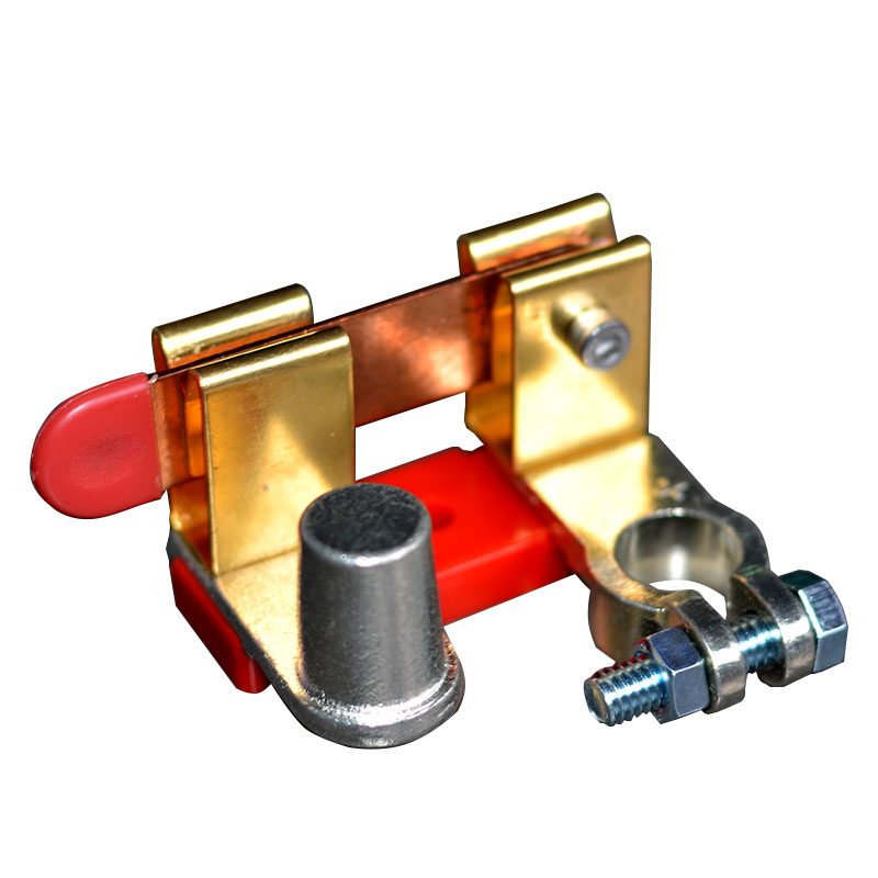 货车24v防漏电正极电源闸刀断电开关改装黄铜汽车电瓶断电器12v - 图3