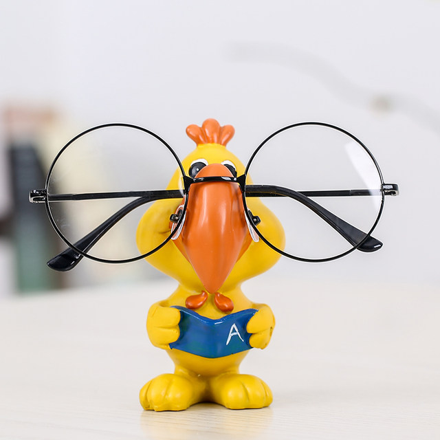Creative sunglasses seat ornament storage bracket cute Fuzhu glasses store decoration sunglasses shelf display rack
