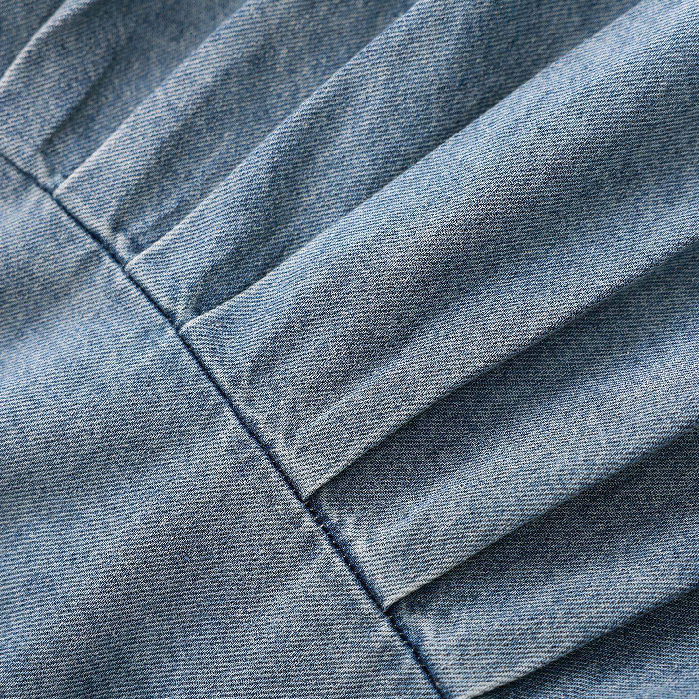 气质复古磨白翻领系带收腰牛仔衬衫女早春2026新款长袖休闲上装潮,淘宝优惠券,粉丝福利购,淘宝优惠卷