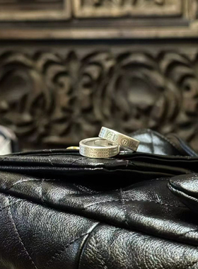 泰国全全戒指纯银材质不掉色