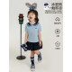 Youyou Girls Suit Summer New Contrast Navy Neck Puff Sleeve T-Shirt Cool Breathable Antibacterial A-Line Skirt