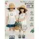 ເດັກຍິງໄວຫນຸ່ມ butterfly suit summer ຮູບແບບໃຫມ່ sleeve ບິນຂະຫນາດນ້ອຍເດັກນ້ອຍ blouse dress ເຢັນ suspenders ວ່າງສັ້ນ trendy