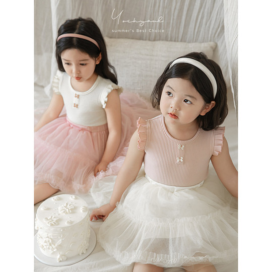 Жилет для молодой девушки с вышивкой бабочкой, летний мягкий и нежный жилет с кружевной текстурой и летящими рукавами, свободный и крутой жилет