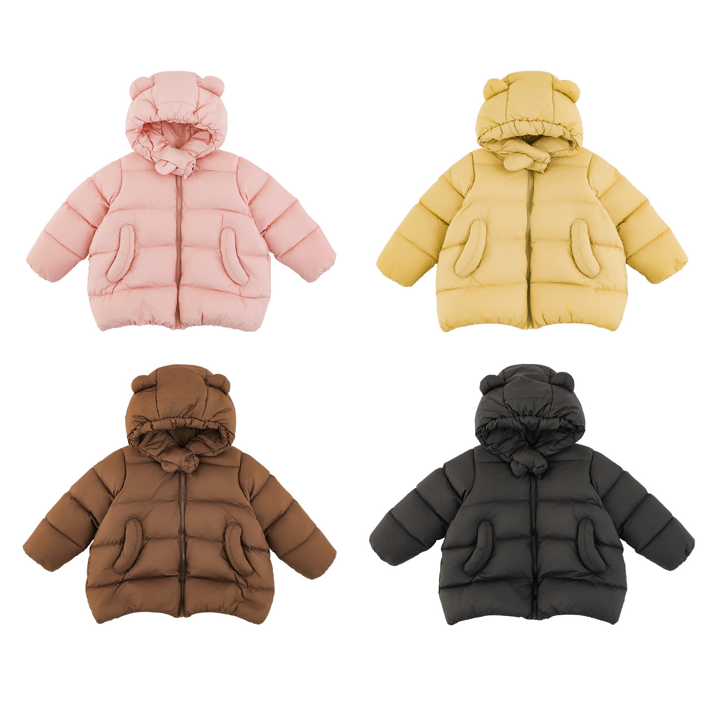 幼悠女童2025冬季新款加厚面包熊95白鸭绒羽绒服保暖可爱女孩外套,淘宝优惠券,粉丝福利购,淘宝优惠卷