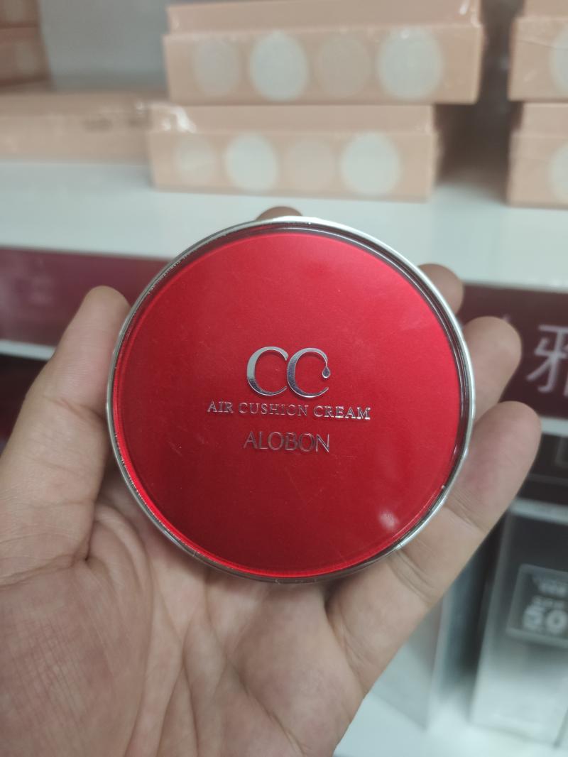 AloBon/雅邦雪莲养颜气垫CC霜15g+15g 裸妆BB 遮瑕隔离提亮肤色 - 图0