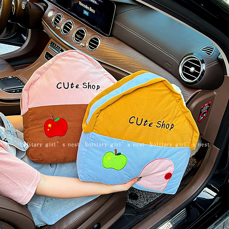 汽车靠枕车载抱枕被子两用加厚办公室折叠午睡枕头毯子二合一沙发,淘宝优惠券,粉丝福利购,淘宝优惠卷