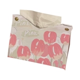 Коробка для бумажного полотенца Ins High -Value Living Room Paper Box Paper Box House Creative Baper Box Кожаная салфетка бумажная машина