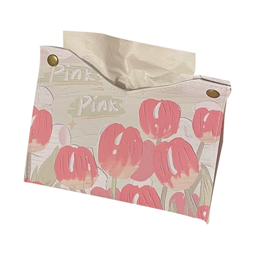Коробка для бумажного полотенца Ins High -Value Living Room Paper Box Paper Box House Creative Baper Box Кожаная салфетка бумажная машина