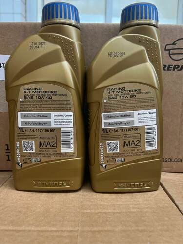 RAVENOL德国拉锋4T 10w40 10W50 竞技摩托车 PAO加酯全合成机油1L - 图2