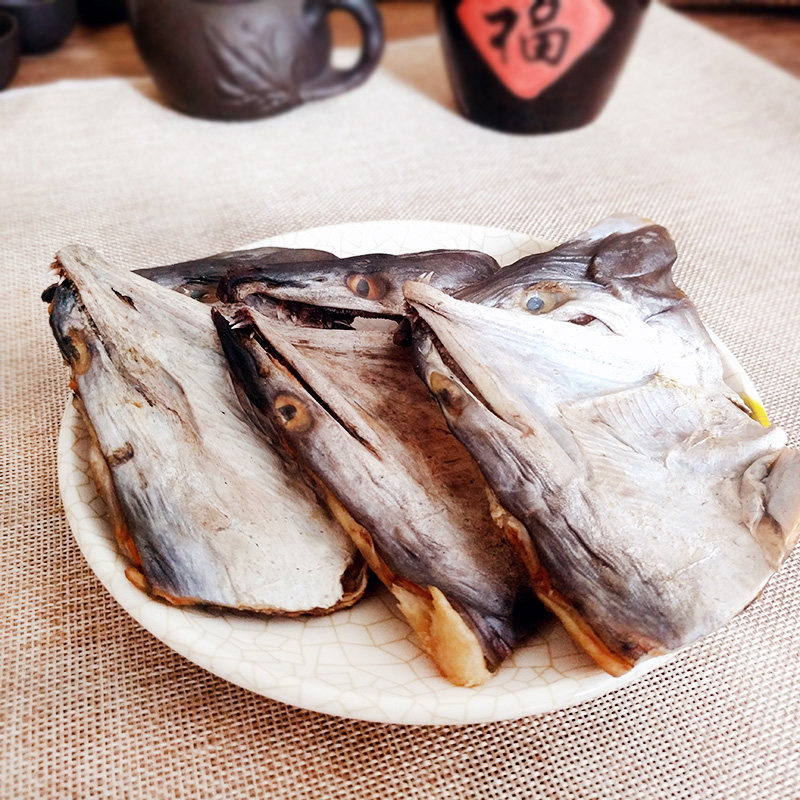 台州特产海鲜干货鳗鱼头干淡鳗鱼鲞干货头温岭现晒鳗鱼骨头500g,淘宝优惠券,粉丝福利购,淘宝优惠卷