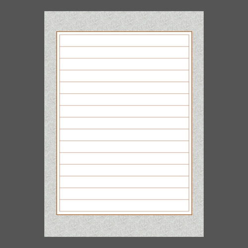 硬笔书法作品纸竖行A4比赛创作专用10列竖行15横行中国风优质加厚 - 图0