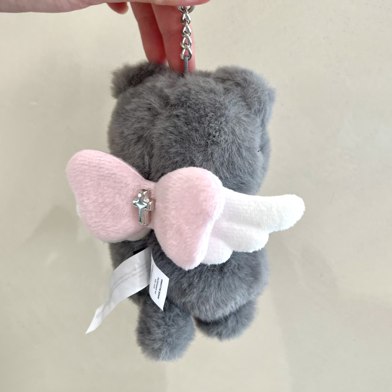 tirelire 天使粉色爱心翅膀拉布布labubu搪胶公仔魈娃娃 仅娃衣,淘宝优惠券,粉丝福利购,淘宝优惠卷