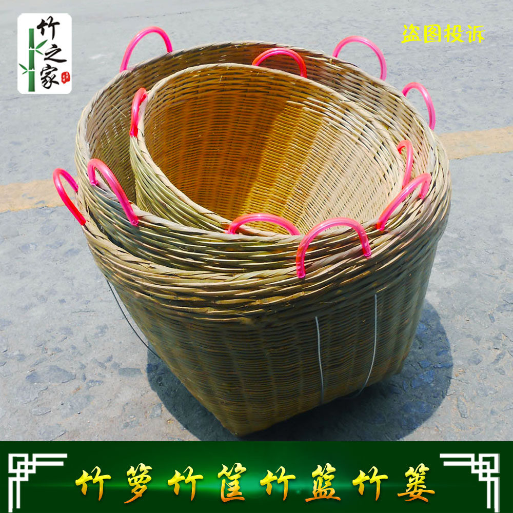 精致手工竹编制品竹篓竹筐竹箩粮食箩筐水果竹篮环保自然清仓甩卖 - 小编推荐 - WePost 全民代运 - 马来西亚中国淘宝代运与集运专家