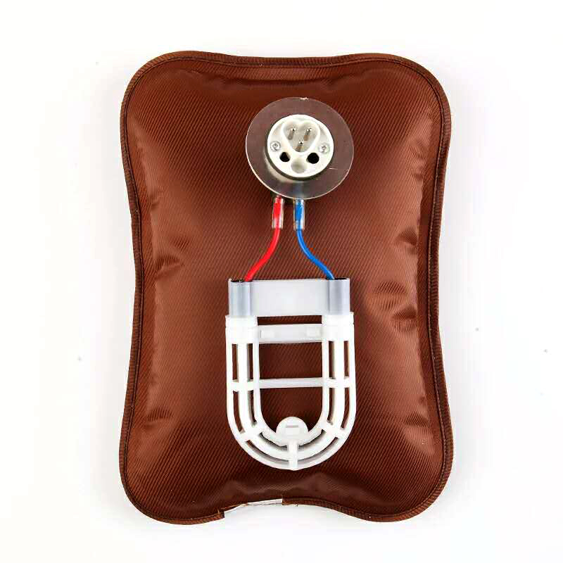 热水袋充电防爆电暖宝暖水袋注水可爱卡通煖宝宝毛绒暖手宝可拆洗 - 图2