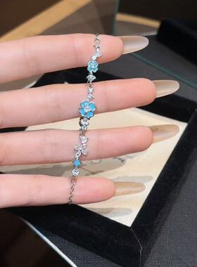 四叶草项链手链套装送女友闺蜜