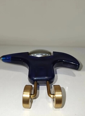经络洪光蓝色点穴器 机器人 经络疏通器铜轮滚无外盒)带瑕疵