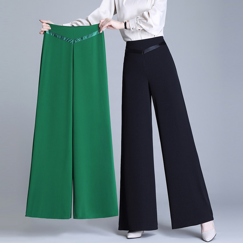 秋季新款南韩丝隐形后垂顺舞蹈裤 澜懿西装裤/正装裤