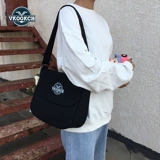 Брендовая японская сумка через плечо, сумка на одно плечо, шоппер, Южная Корея, в японском стиле