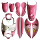 The complete set of modified shells of Little Turtle King is thickened and reinforced