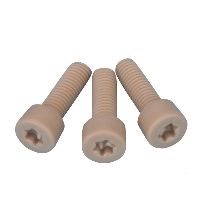 PEEK内梅花圆柱头螺丝 特种工程塑料螺栓 塑料圆柱头螺钉M4M5M6,淘宝优惠券,粉丝福利购,淘宝优惠卷