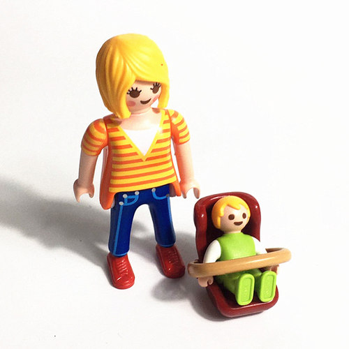 德国playmobil摩比世界小人偶7件套装公仔手办玩具男孩 女孩 玩具 - 图1