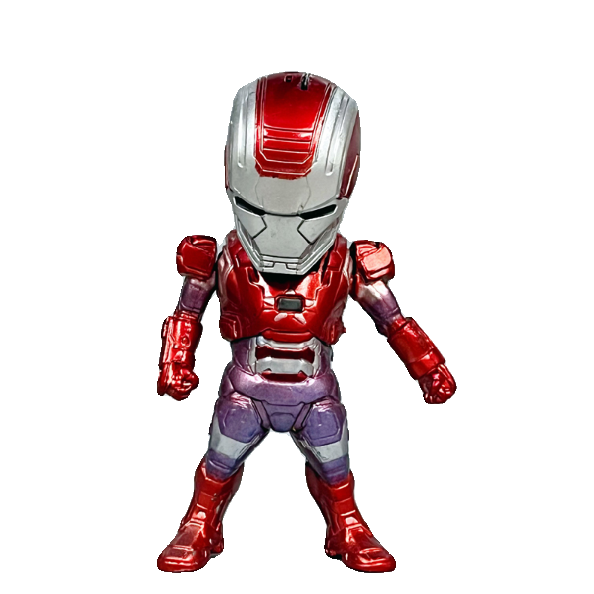 正版散货,漫威Q版可动钢铁侠手办模型汽车摆件复仇者联盟动漫玩具 - 图3