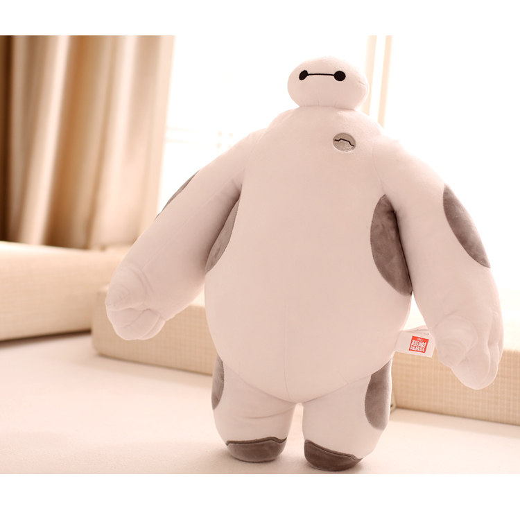 正版大白公仔超能陆战队bighero6 baymax 白胖子暖男毛绒玩具公仔