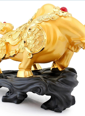 招财开业礼品运势如虹华尔街牛