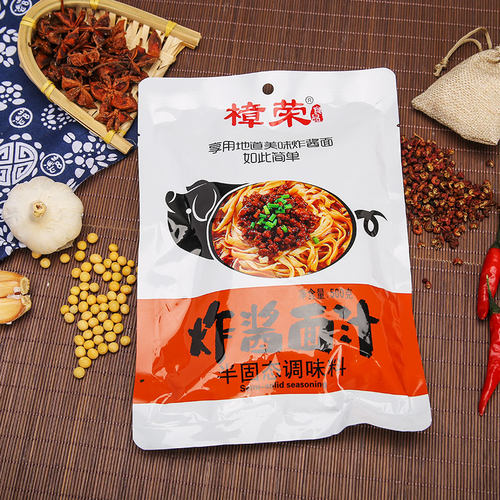 沙县百味配料老北京炸酱面调料  樟荣杂酱面  炸酱面 拌面酱 500g - 图0