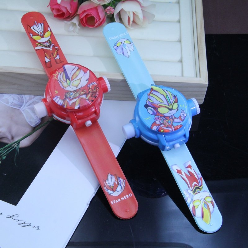 星球英雄投影儿童装饰玩具手表卡通男孩啪啪圈手环2025新款拍拍圈,淘宝优惠券,粉丝福利购,淘宝优惠卷