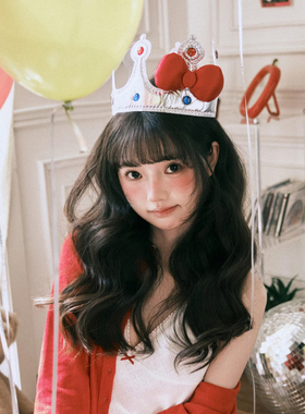 韩系甜美皇冠蝴蝶结生日帽子